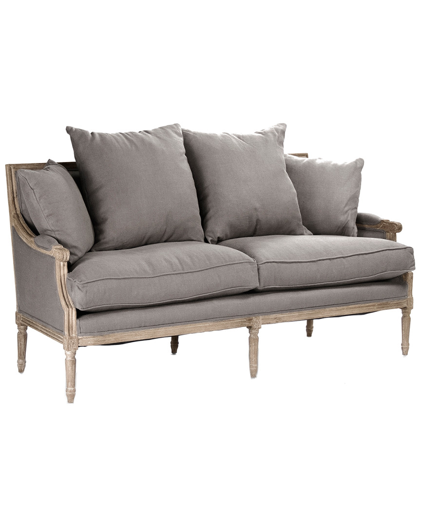 Zentique Louis Sofa In Gray