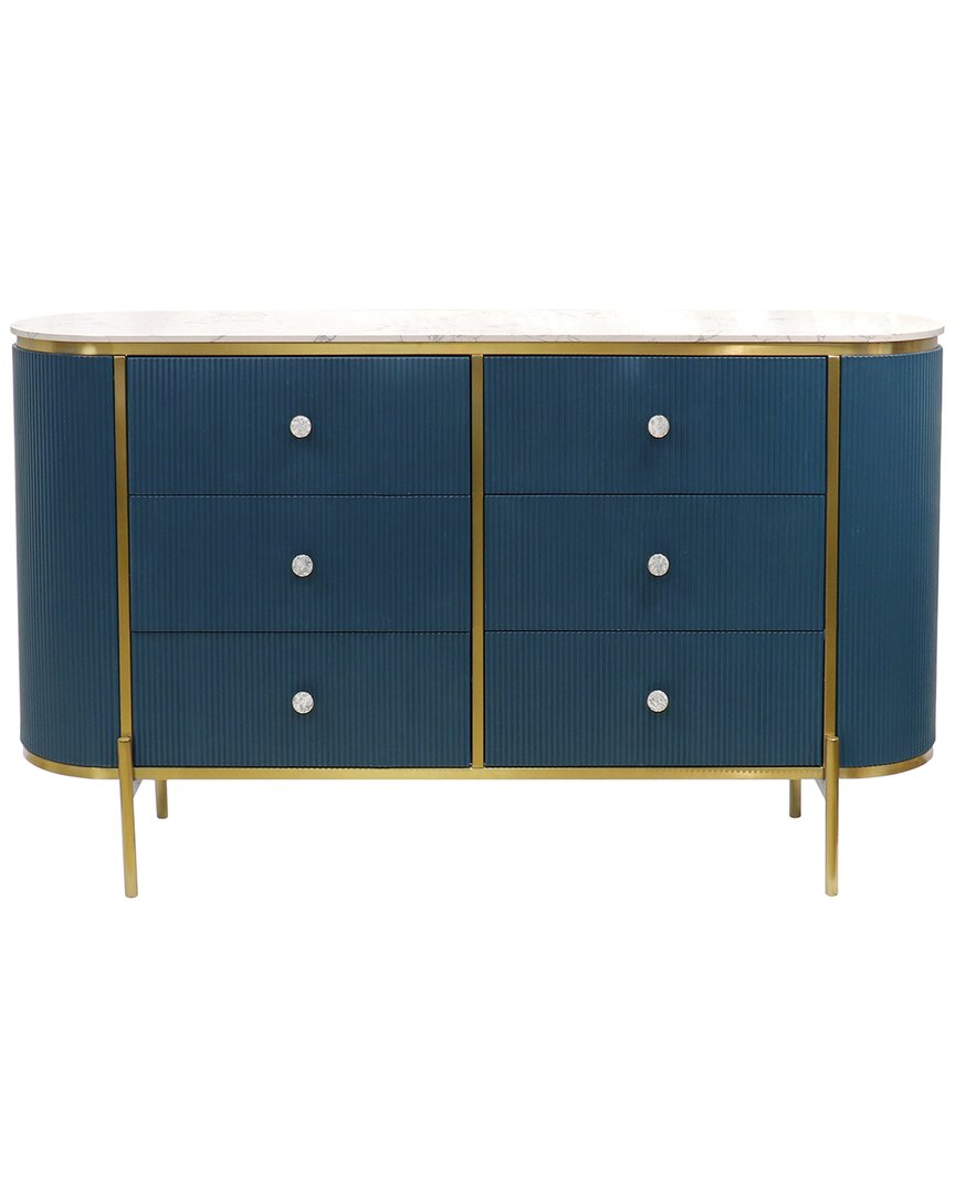 Pasargad Home Theodore Sideboard In Green