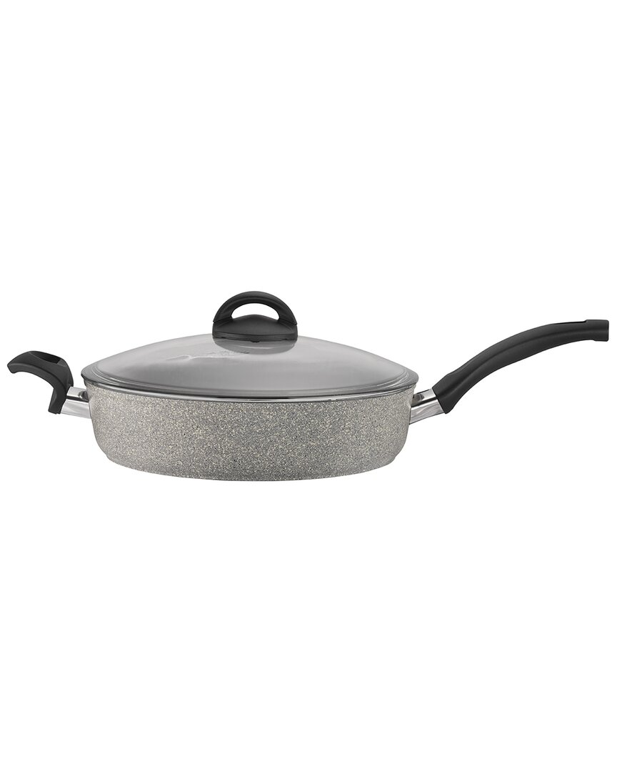 Ballarini Parma By Henckels Forged Aluminum 3.8qt Nonstick Sautž Pan With Lid In Gray