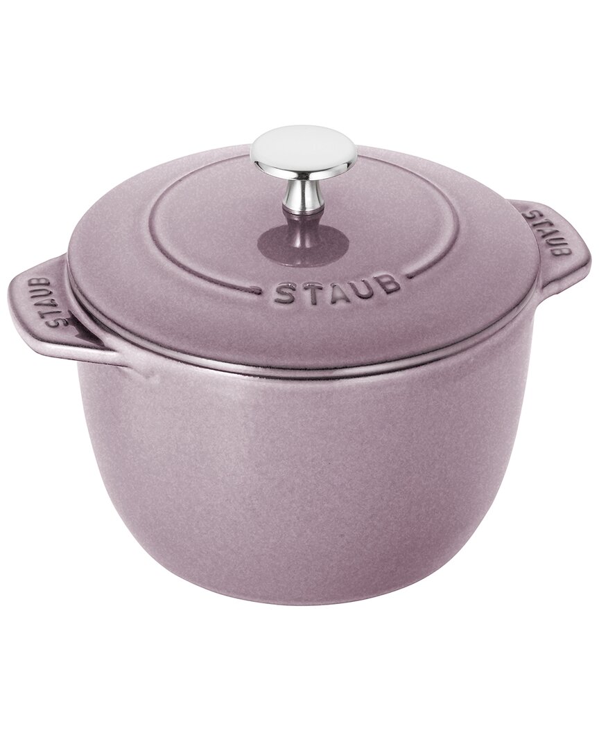 Staub Lilac Enameled Cast Iron Petite French Oven