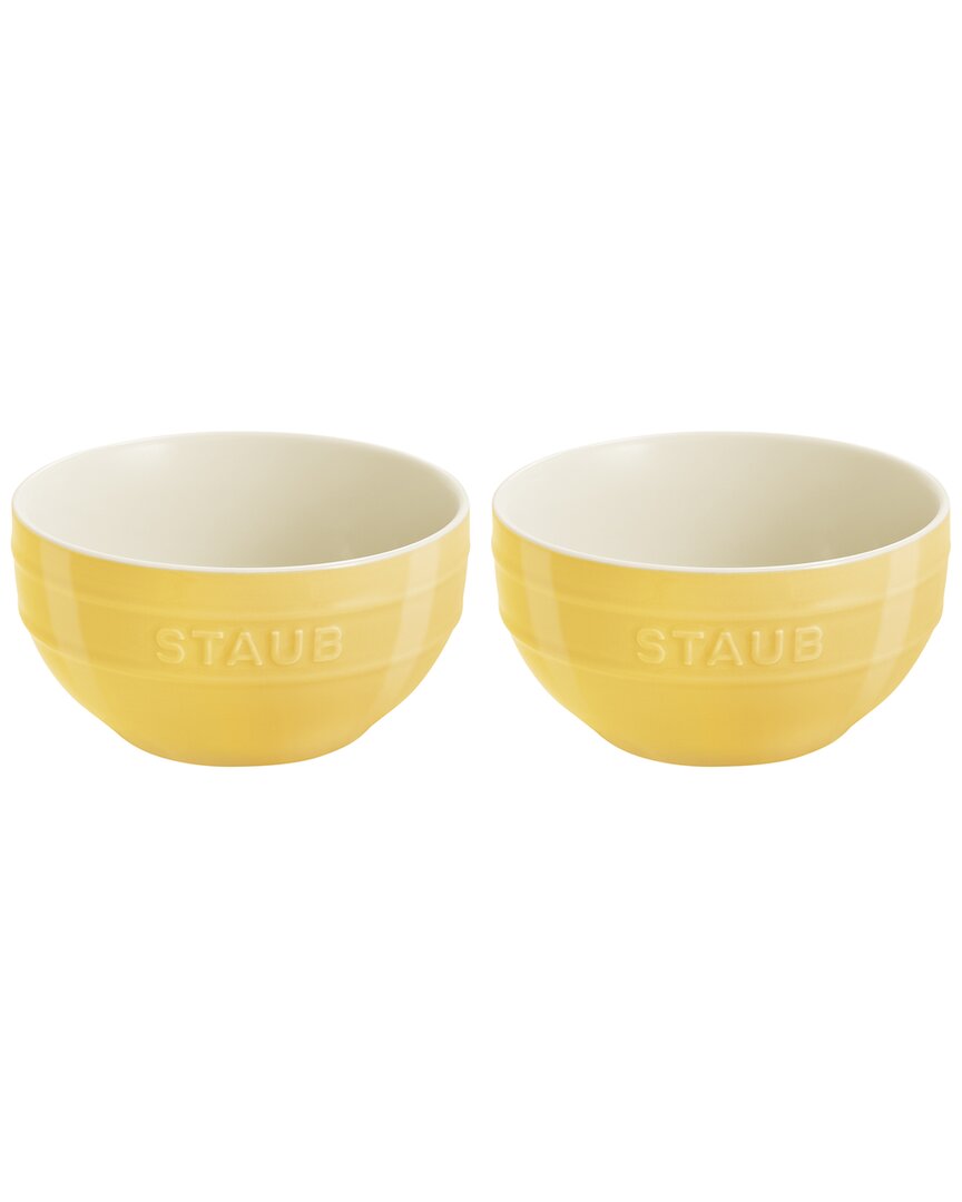 Shop Staub Ceramic 2pc Citron Large Universal Bowl Set