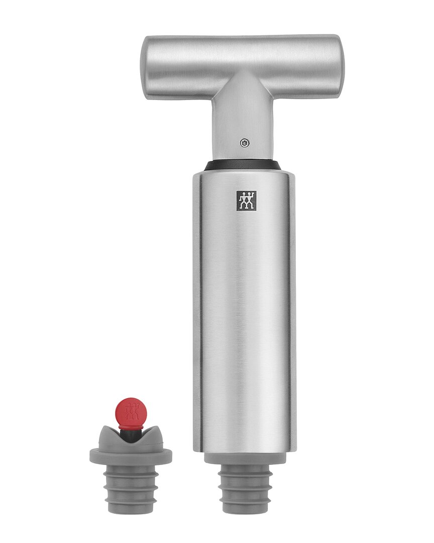 Zwilling J.a. Henckels Sommelier 3pc Wine Vacuum Pump & Stopper Set