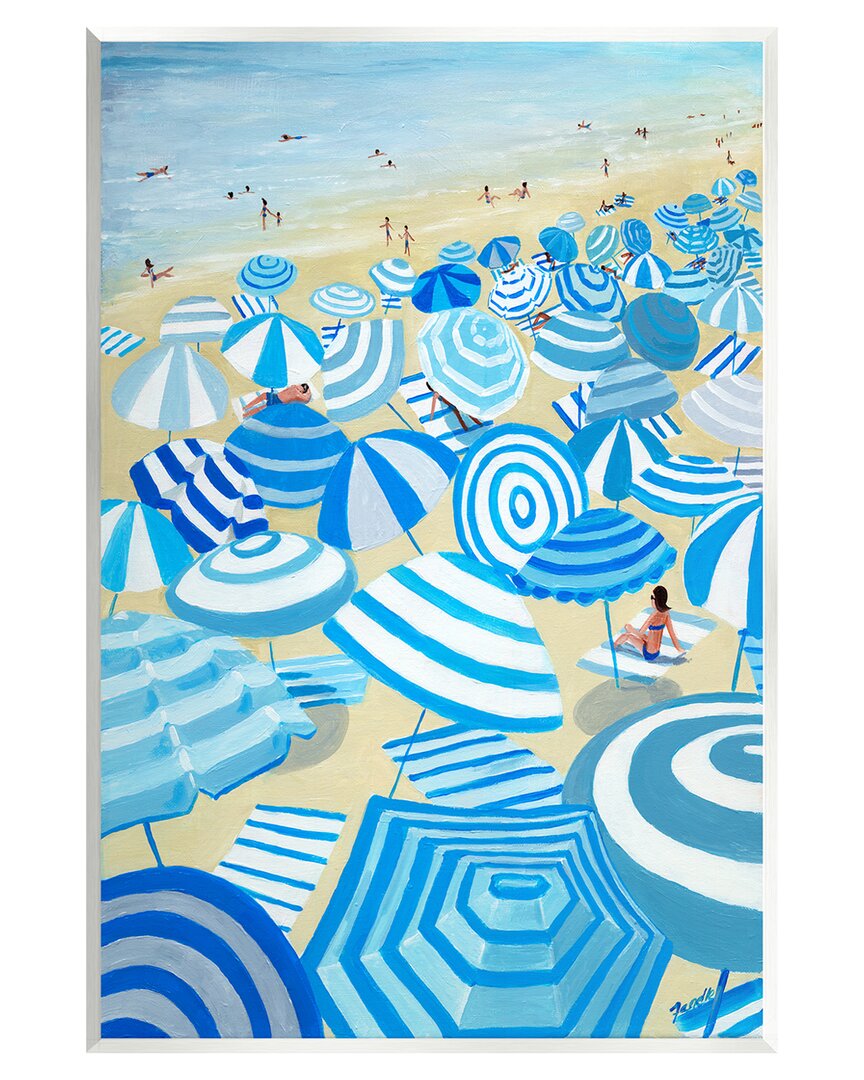 Stupell Striped Coastal Beach Umbrellas Wall Plaque Wall Art By Life Wall Art Designs