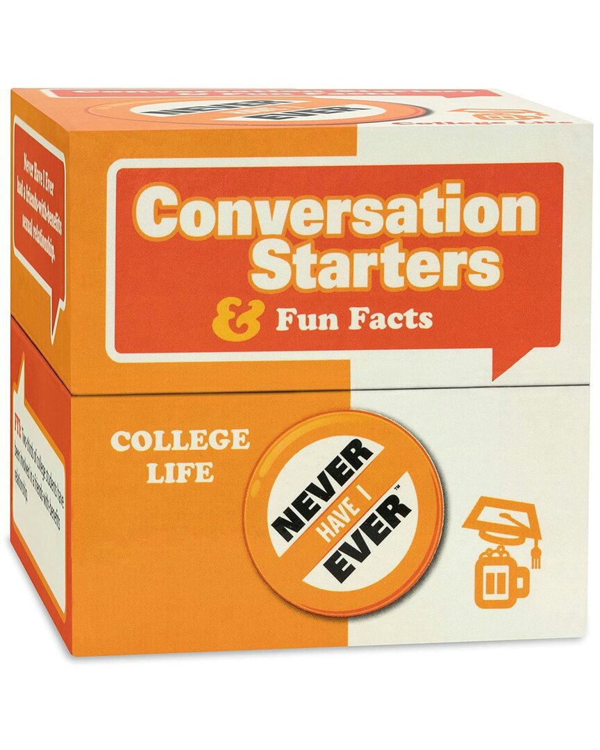 Fresh Fab Finds Ideas Never Implemented Never Have I Ever Party Conversation Starters: College Life Edition