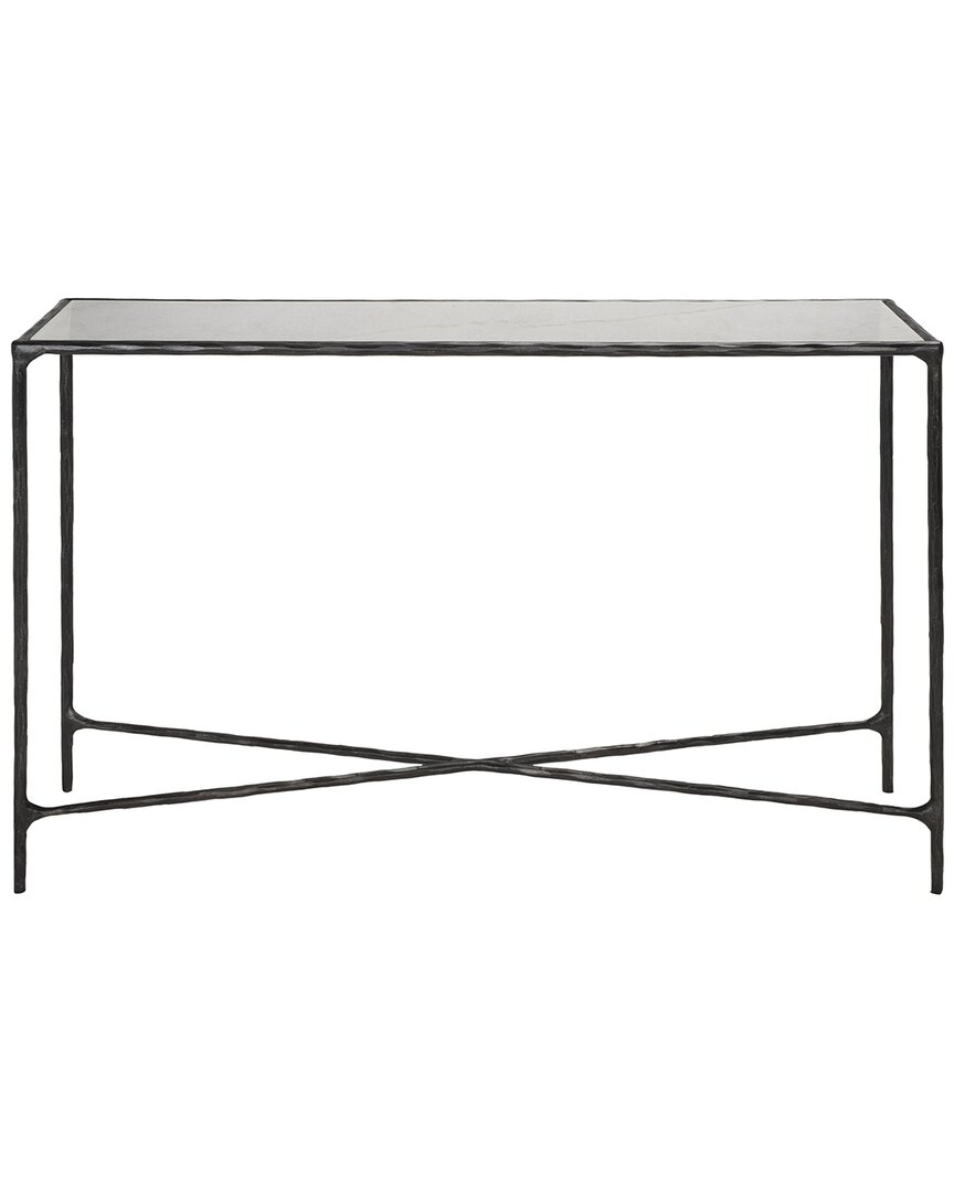 Safavieh Couture Jessa Rectangle Console Table In Black