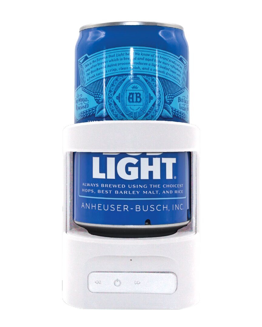Gabba Goods Bluetooth Shower Speaker & Beer Holder In White