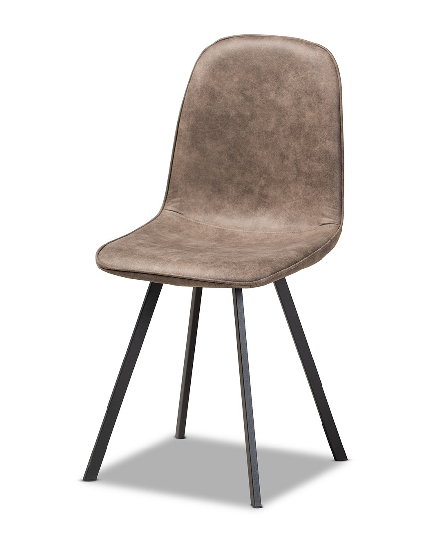 Baxton Studio Filicia 4pc Dining Chair Set