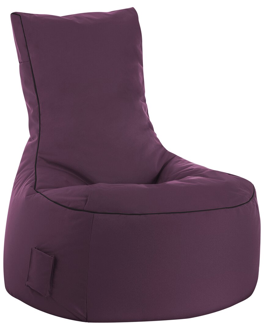 Gouchee Home Swing Brava Bean Bag Chair In Purple