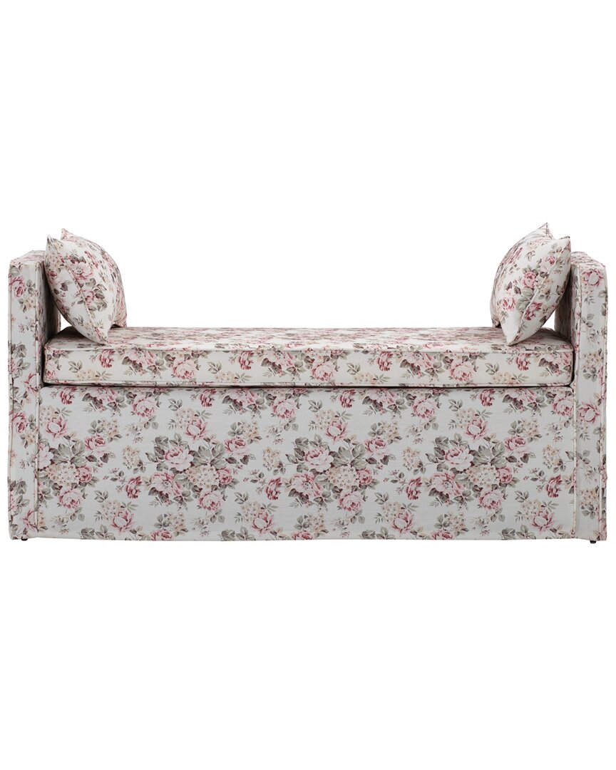 Shop Shabby Chic Persephone Bench In Red