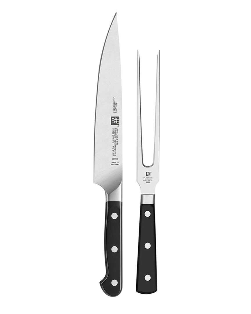 Zwilling J.a. Henckels Pro 2pc Carving Knife & Fork Set
