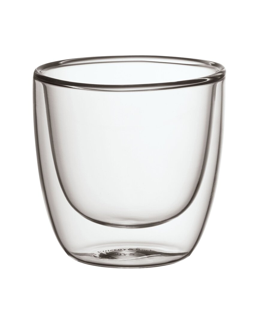 Villeroy & Boch Manufacture Rock Small Glass Tumbler In Clear