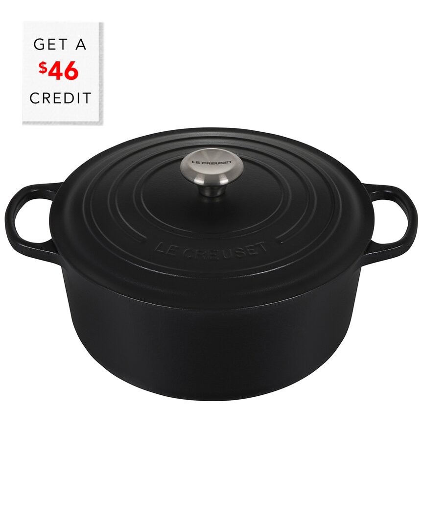 Le Creuset 3 1/2-quart Signature Round Enamel Cast Iron French/dutch Oven