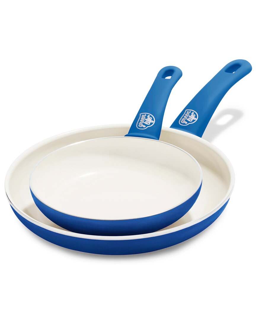 Greenlife Soft Grip Healthy Ceramic Nonstick 12in Frying Pan Skillet With Lid