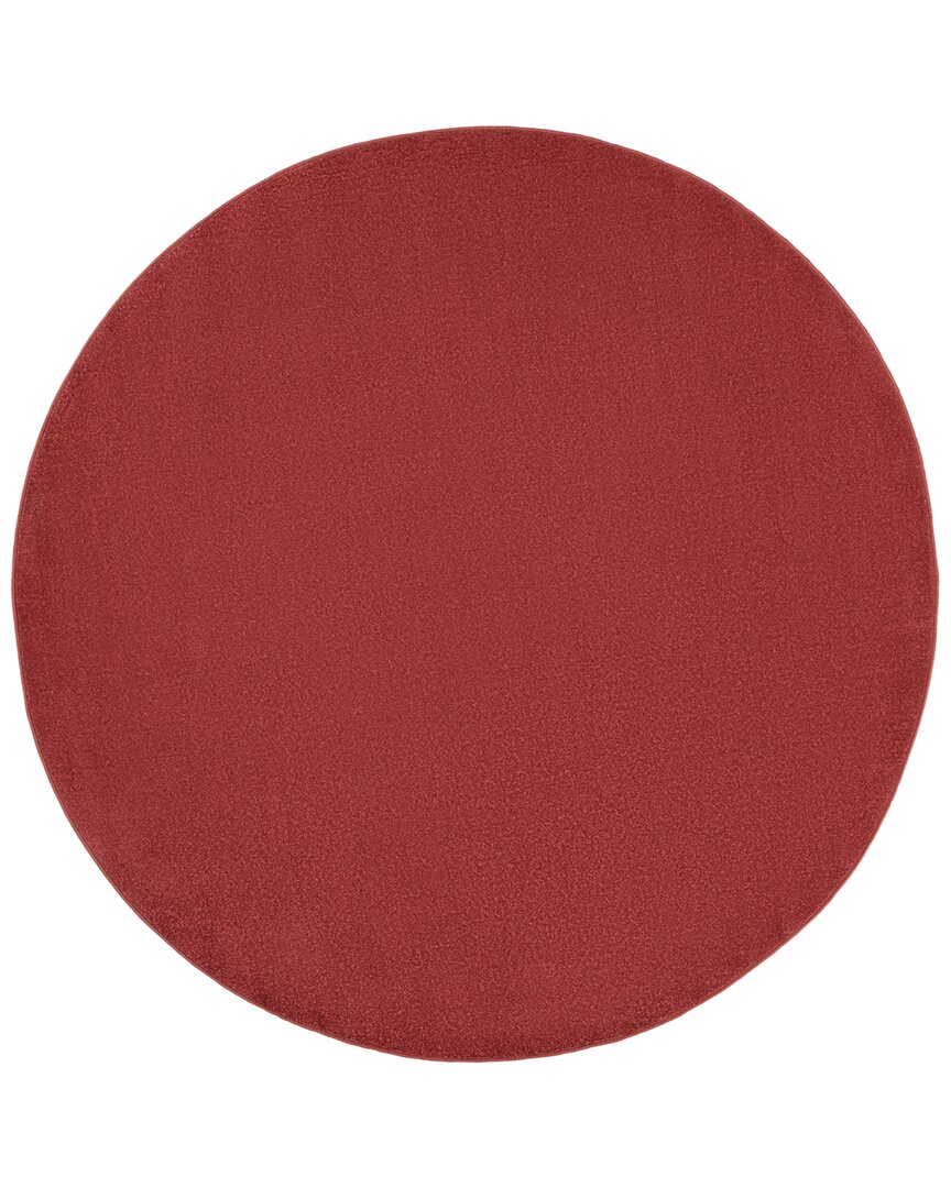 Nourison Essentials Nre01 Polypropylene Area Rug In Red