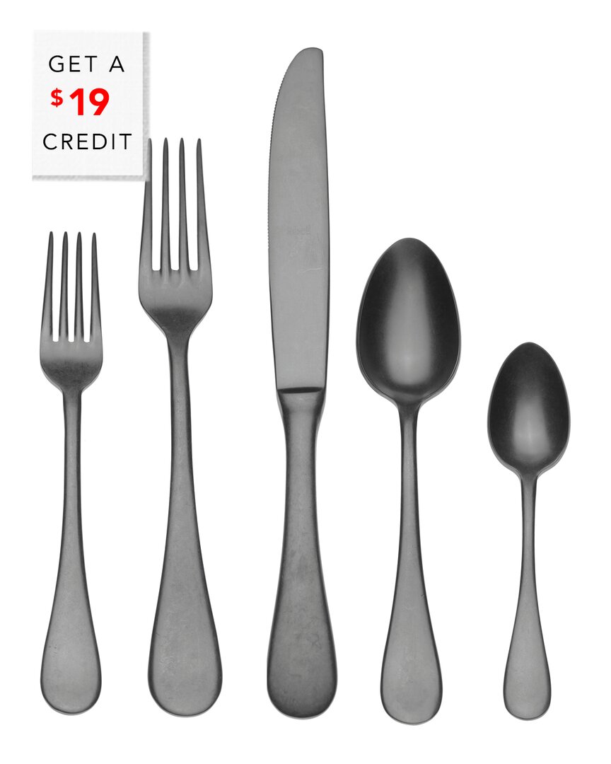 Mepra 5pc Flatware Set With $19 Credit In Nocolor
