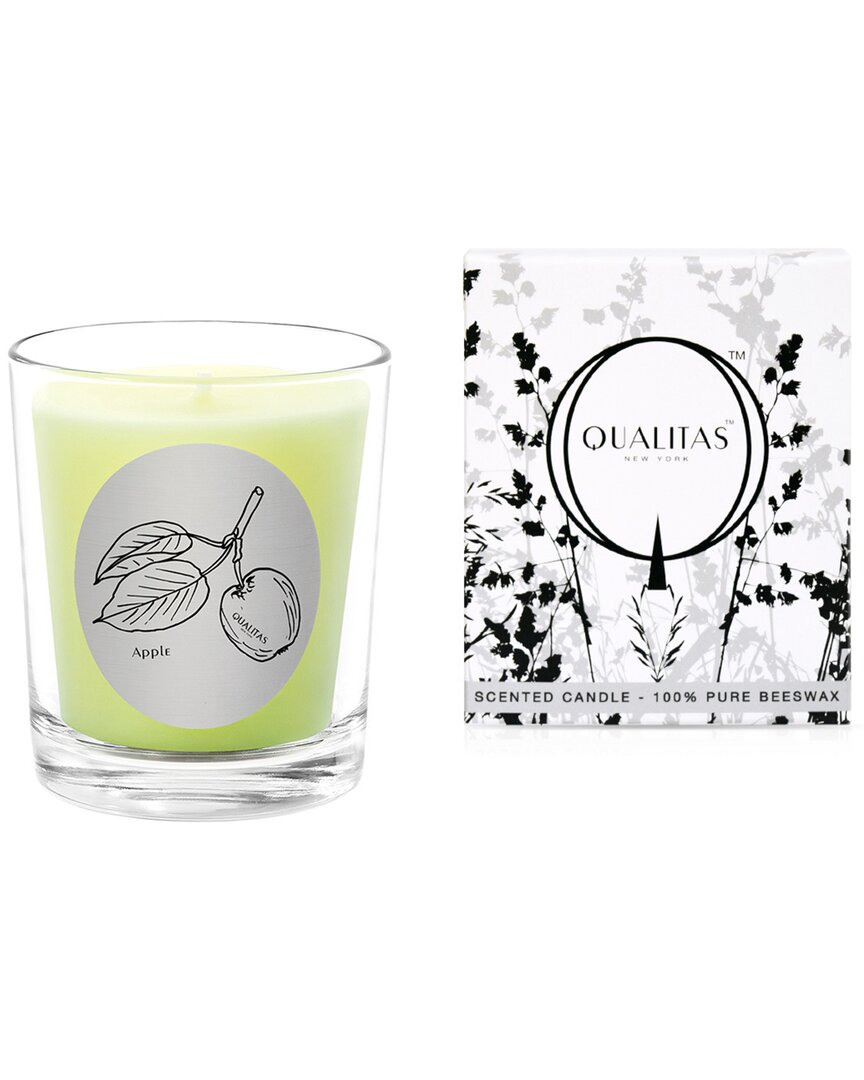 Qualitas The Apple 6.5oz Beeswax Candle
