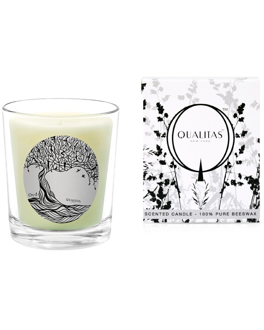 Qualitas Oud 6.5oz Beeswax Candle
