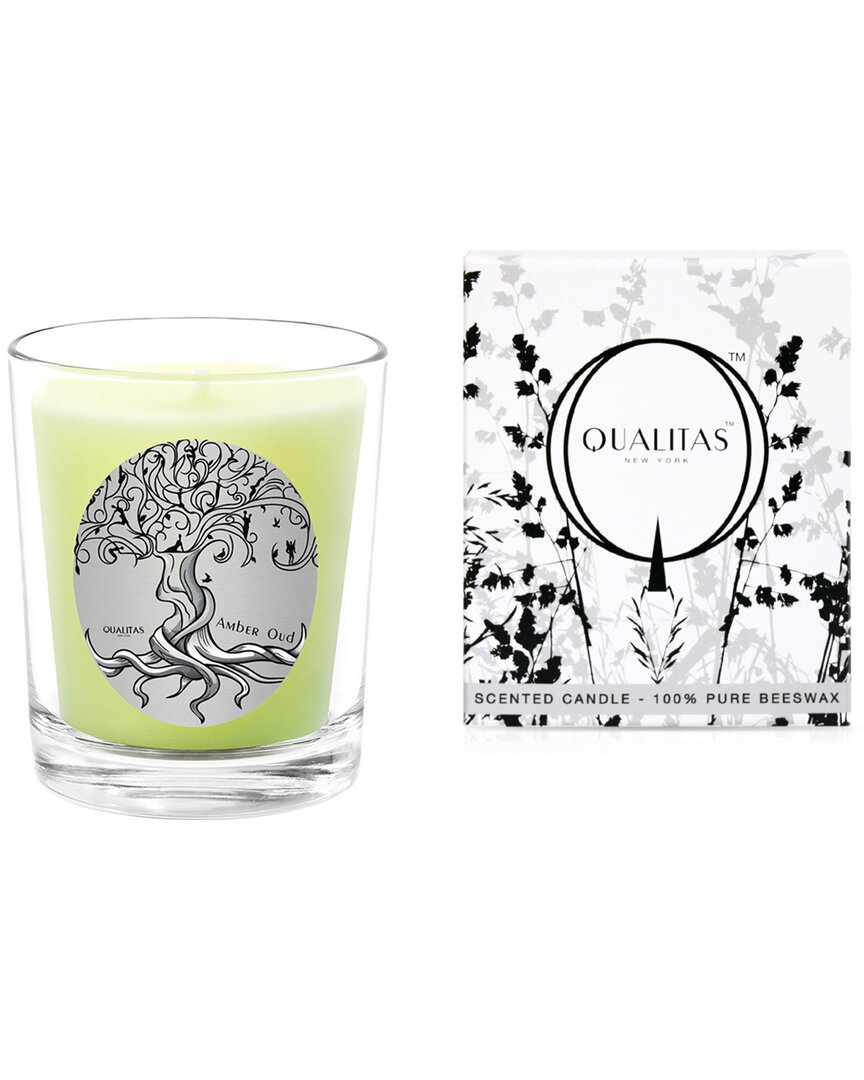 Qualitas Amber Oud 6.5oz Beeswax Candle