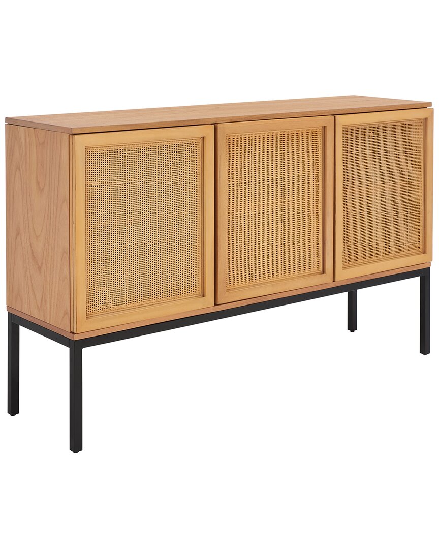 SAFAVIEH SAFAVIEH ZADIE 2-SHELF RATTAN SIDEBOARD
