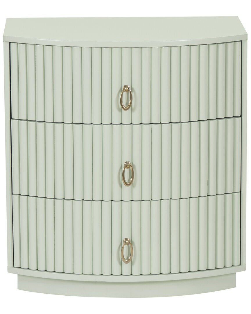 Linon Ciarra 3-drawer Nightstand