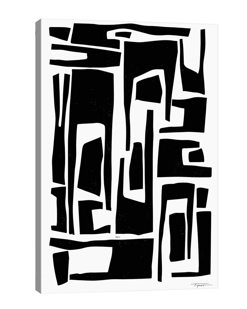 ICANVAS ICANVAS ELONGATED MODERN AND ABSTRACT SHAPES BY STATEMENT GOODS