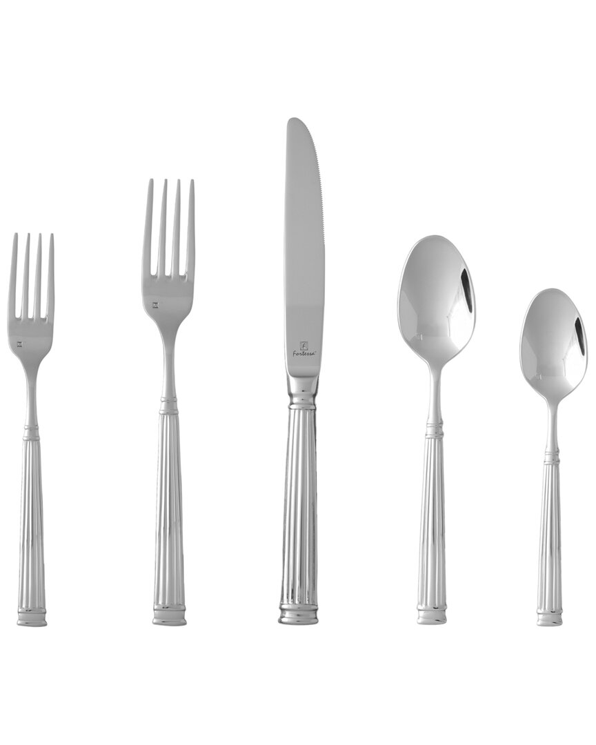 Fortessa 18/10 Doria 5pc Set In Silver