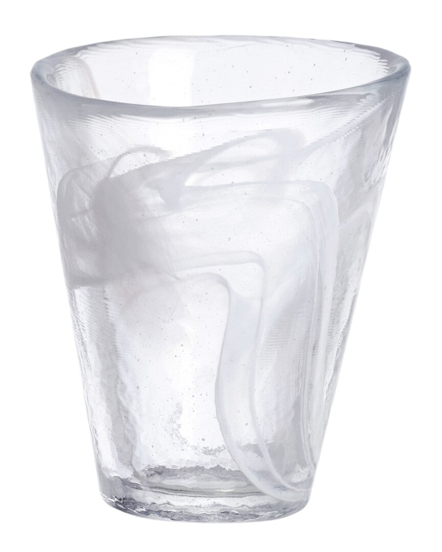 Kosta Boda Mine Tumbler In White