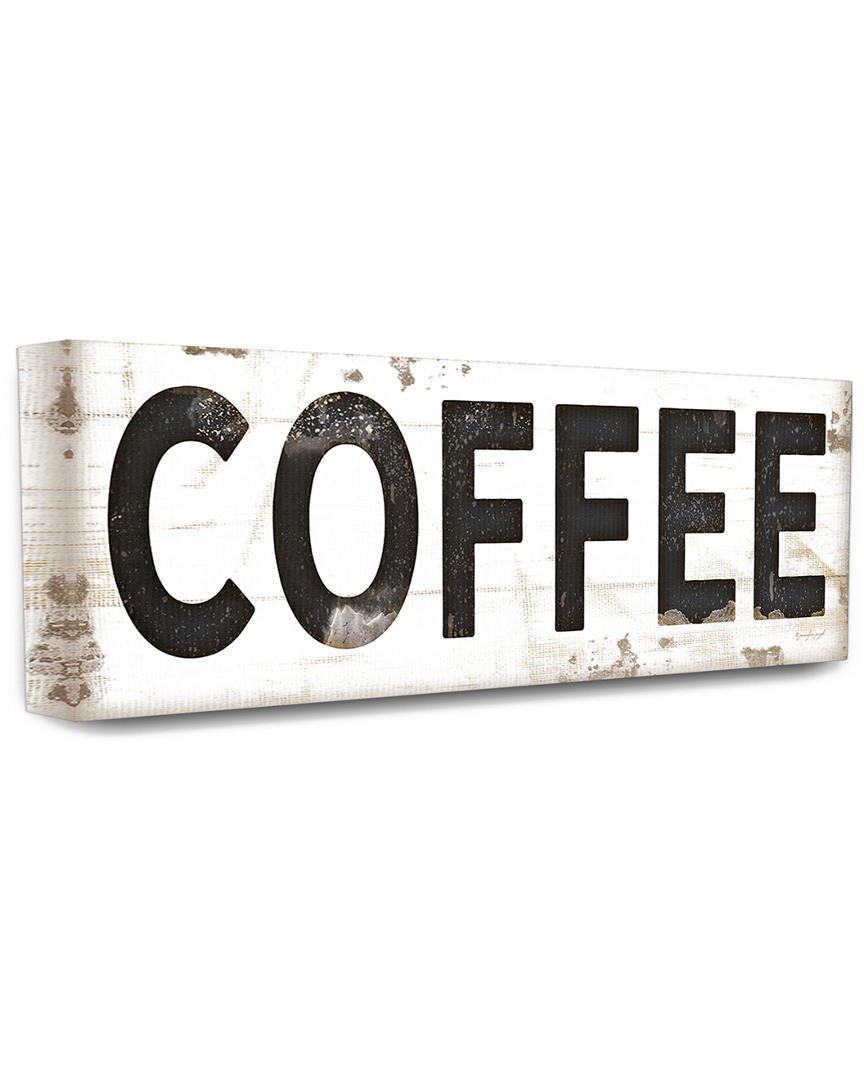 Stupell Coffee Typography Vintage Sign