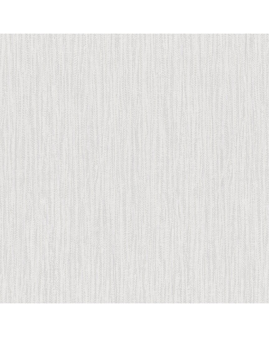 Brewster Abel Light Grey Textured Wallpaper