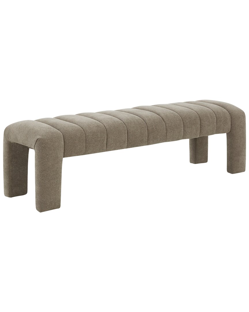 Safavieh Couture Bellissima Channel Tufted Bench