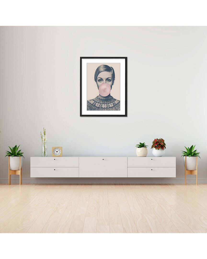 Ready2hangart Twiggy Bubble Gum By Baard Martinussen Wall Art