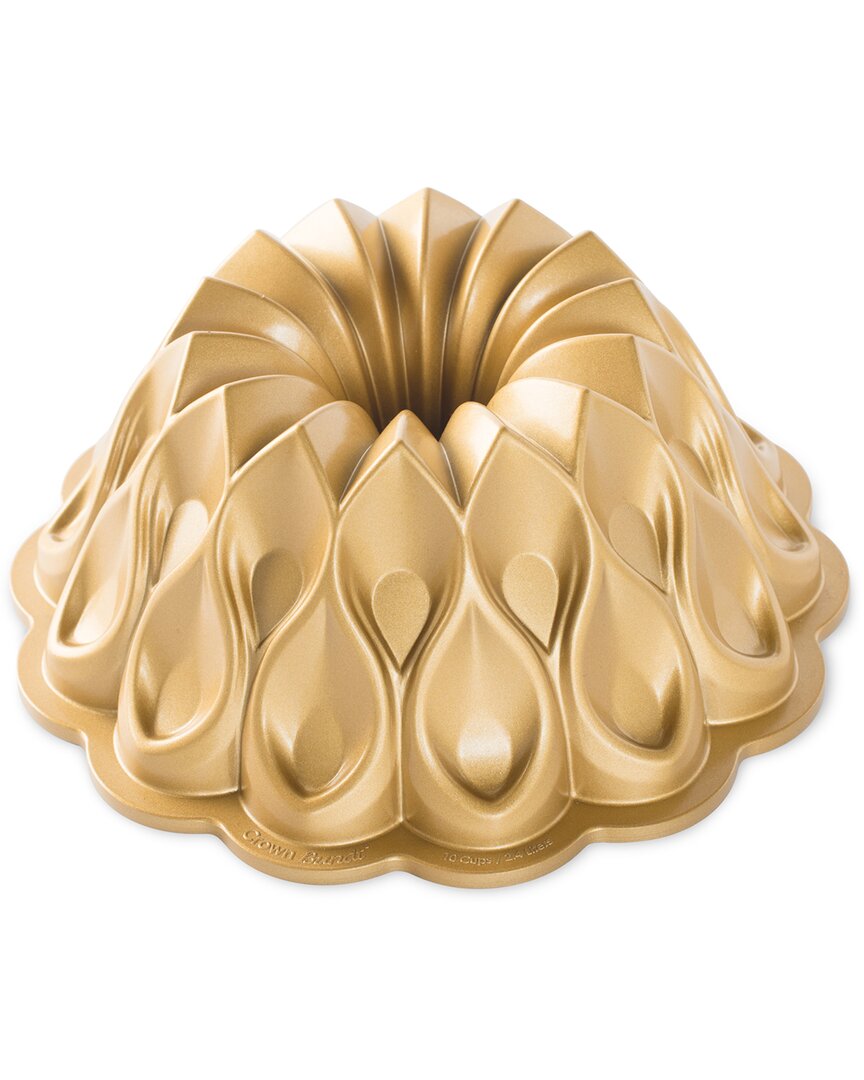 Nordic Ware Crown Bundt Pan In Gold