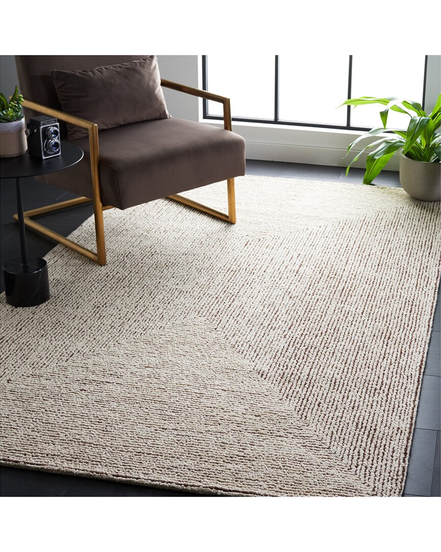 Safavieh Abstract Avani Hand-tufted Wool-blend Rug In Gray