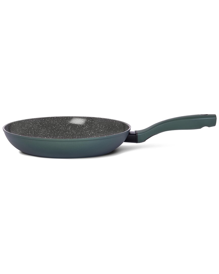 Eco Pan Tvs Ceramic 8in Non Stick Induction Fry Pan In Green