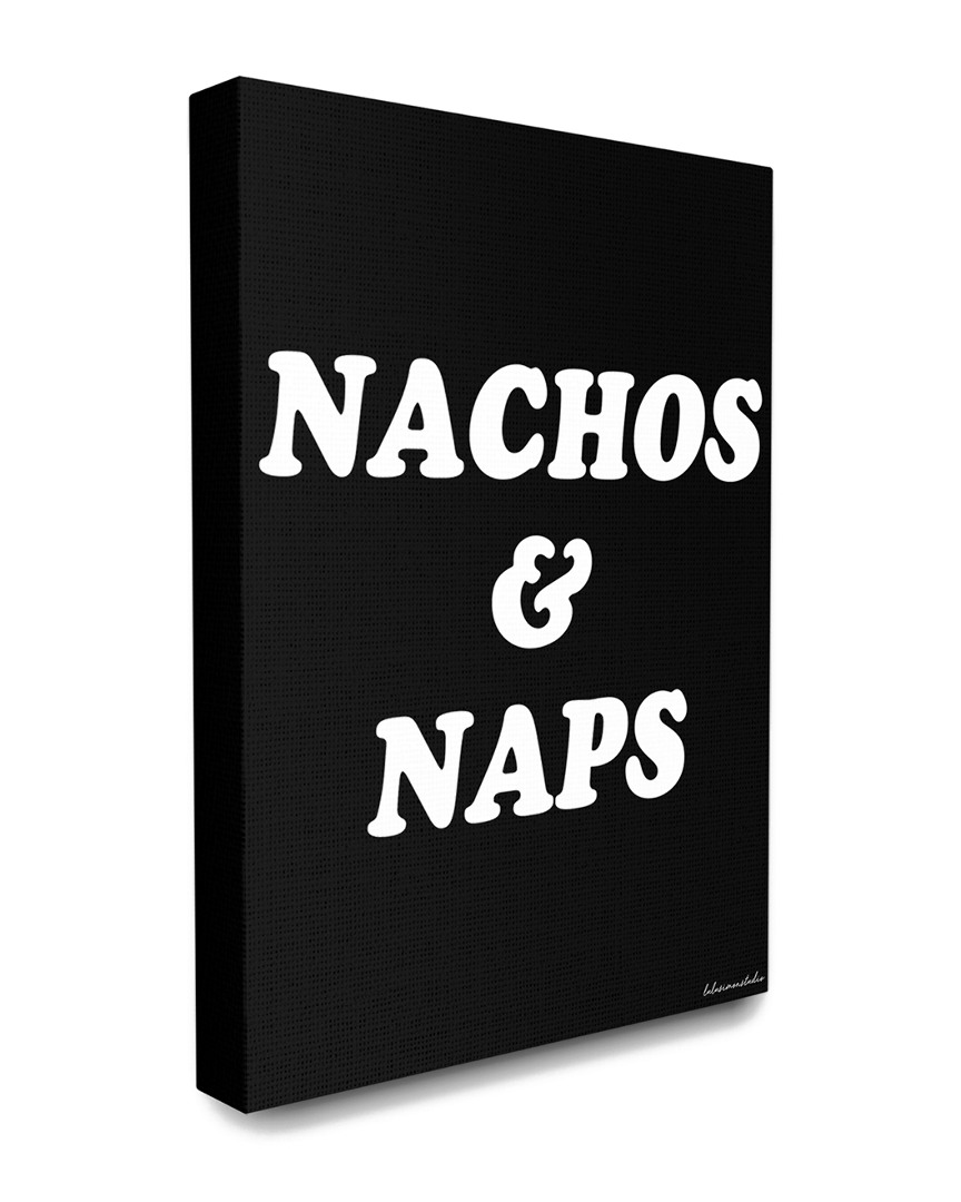 Shop Stupell Nachos And Naps Script Typography