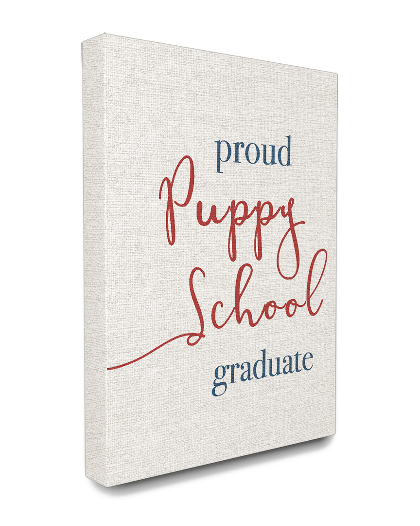 Stupell Industries Proud Puppy School Grad