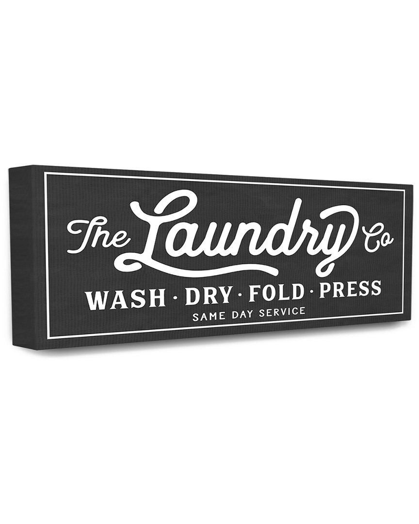 Stupell Home Decor Vintage Laundry Sign Cursive Typography