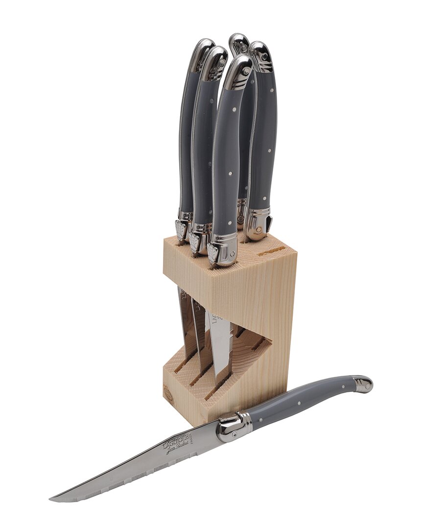 Shop Jean Dubost 6pc Knife Block Set