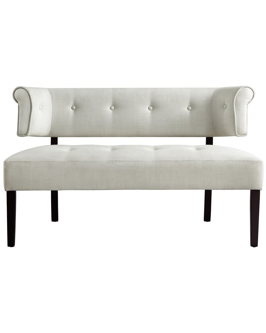 Shop Inspired Home Livia Bench In White