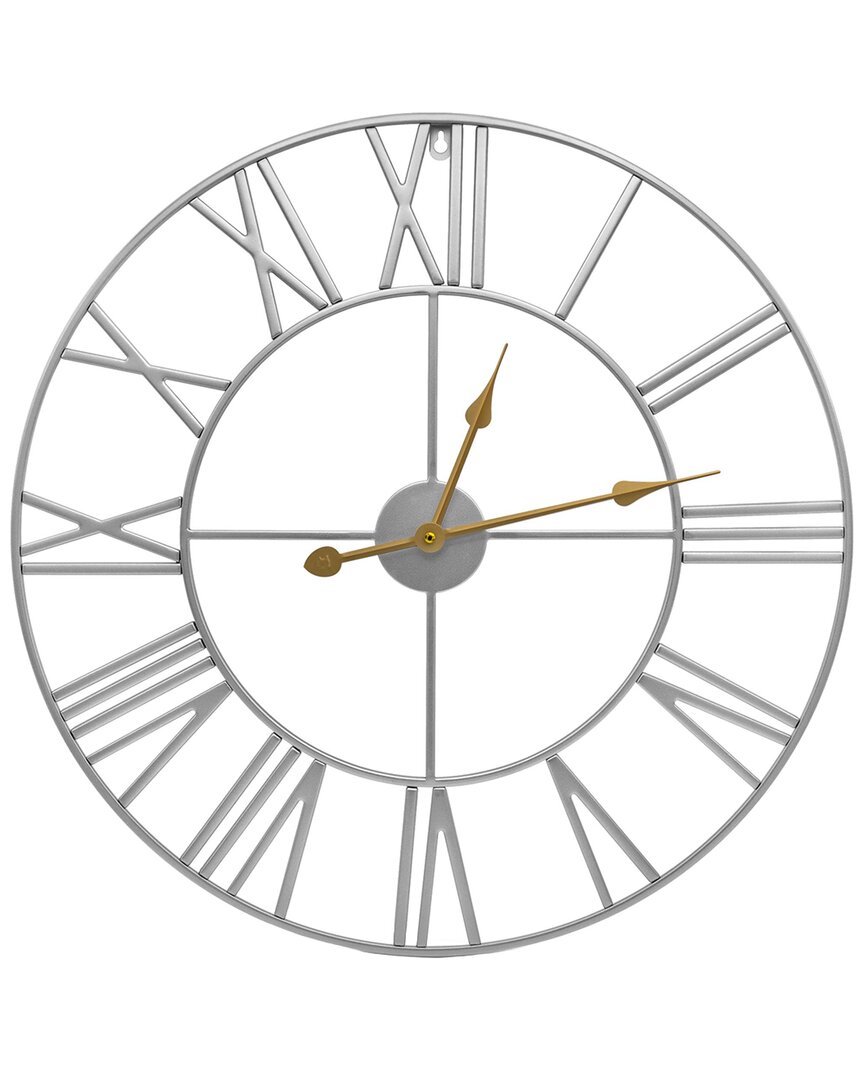 Sorbus 24in Metal Decorative Wall Clock