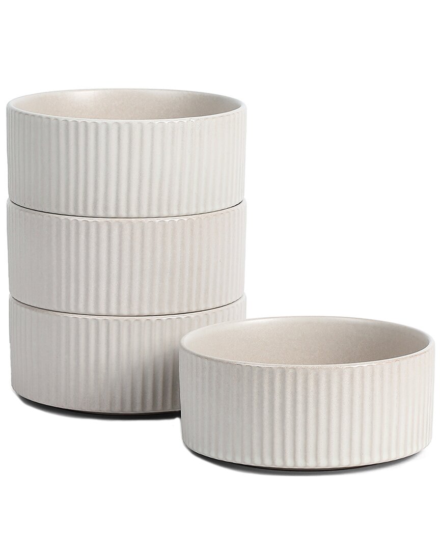 Stone Lain Haven 4pc Bowl Set Stoneware