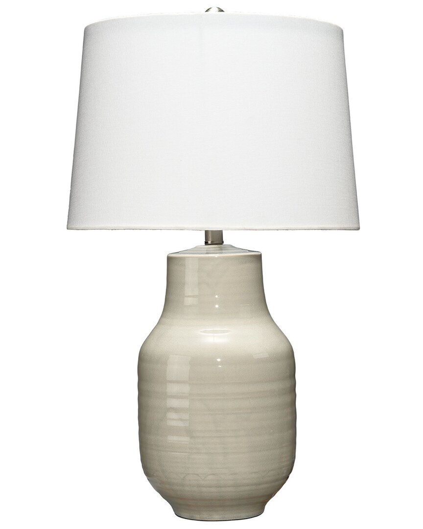 Jamie Young Bottle Table Lamp In Grey