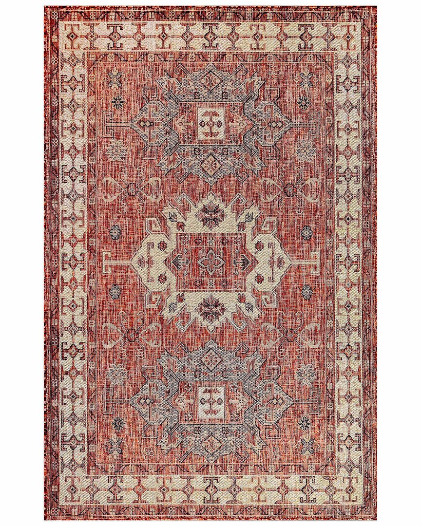 Liora Manne Carmel Indoor/outdoor Rug In Red