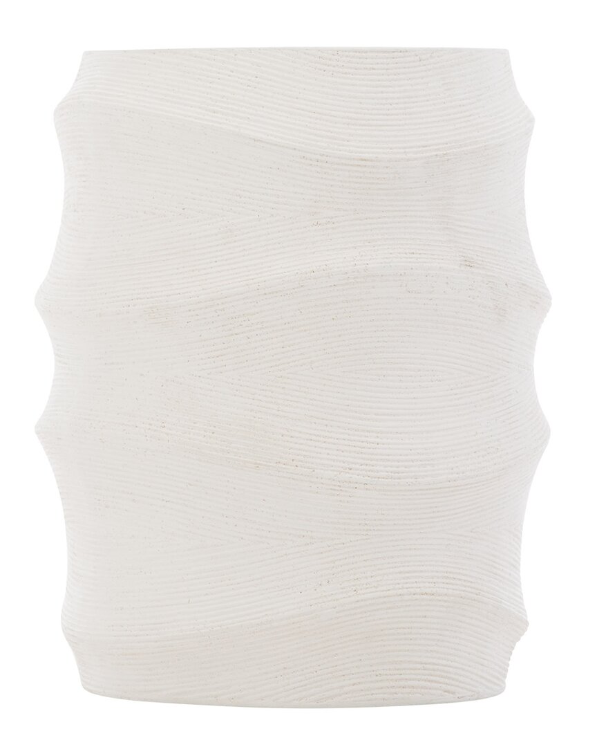 Bernhardt Exteriors Kai Side Table In White