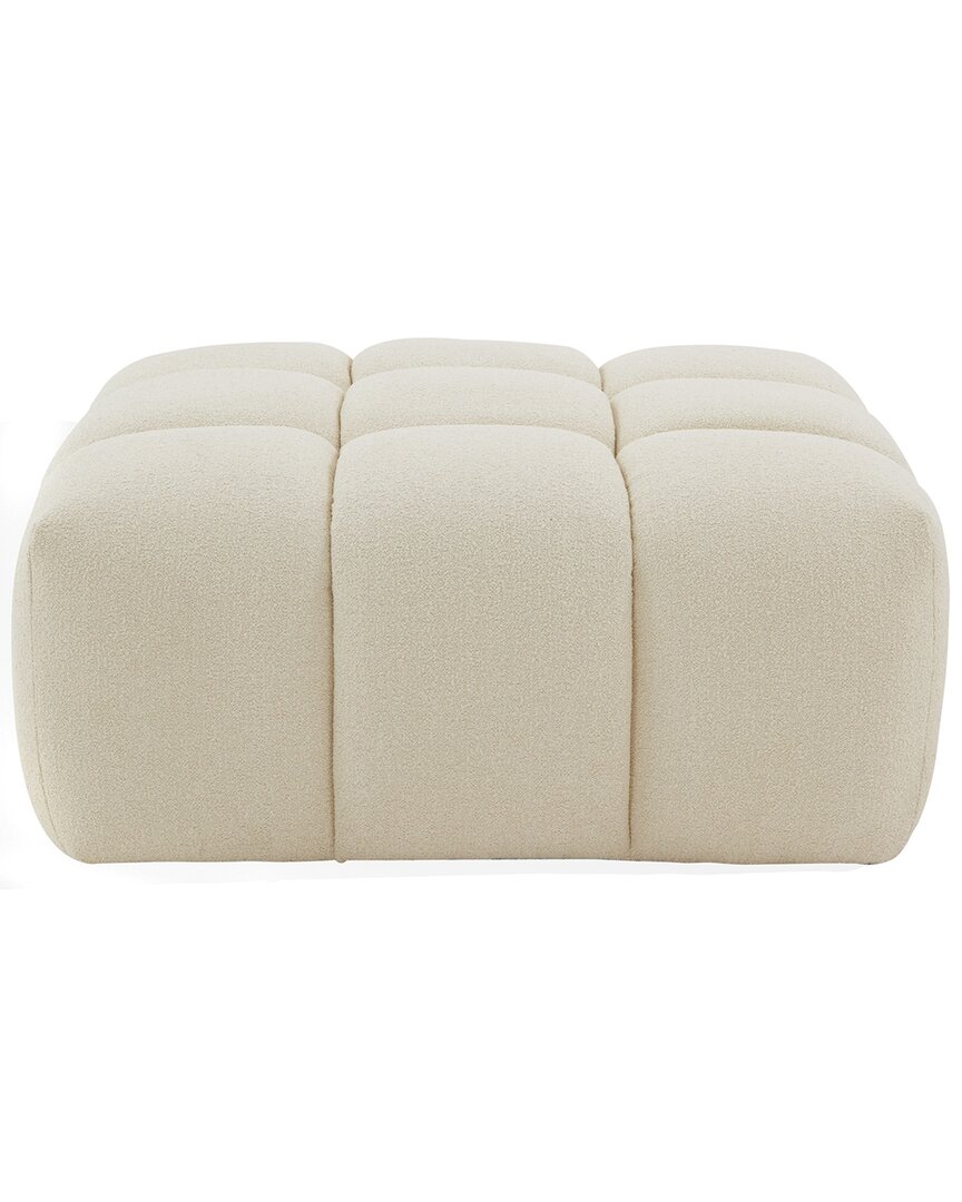 Safavieh Couture Petryna Boucle Tufted Ottoman