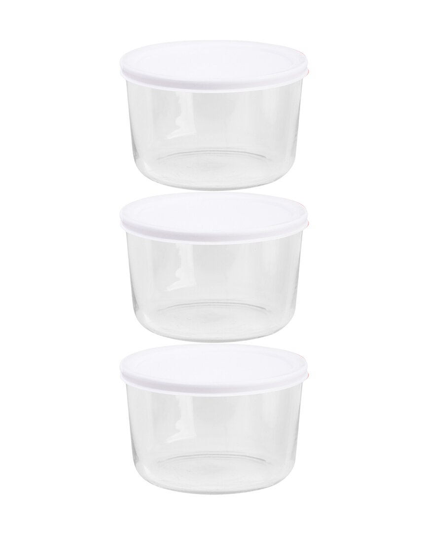 Home Essentials Fresh 1cup 6pc Bowls Lid In Clear