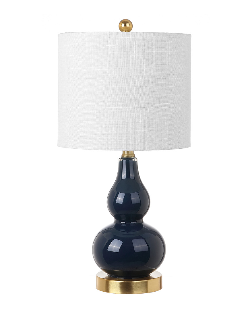 Jonathan Y Anya 20.5in Mini Glass Led Table Lamp