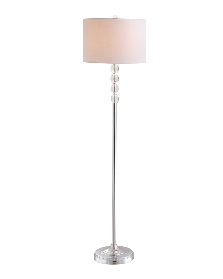 Jonathan Y Aubrey 59.5in Crystal Metal Led Floor Lamp
