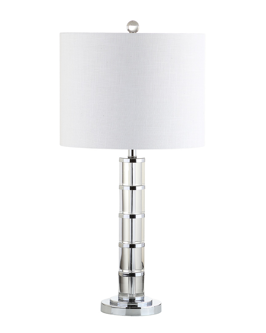 Jonathan Y Hailey 26in Crystal Led Table Lamp