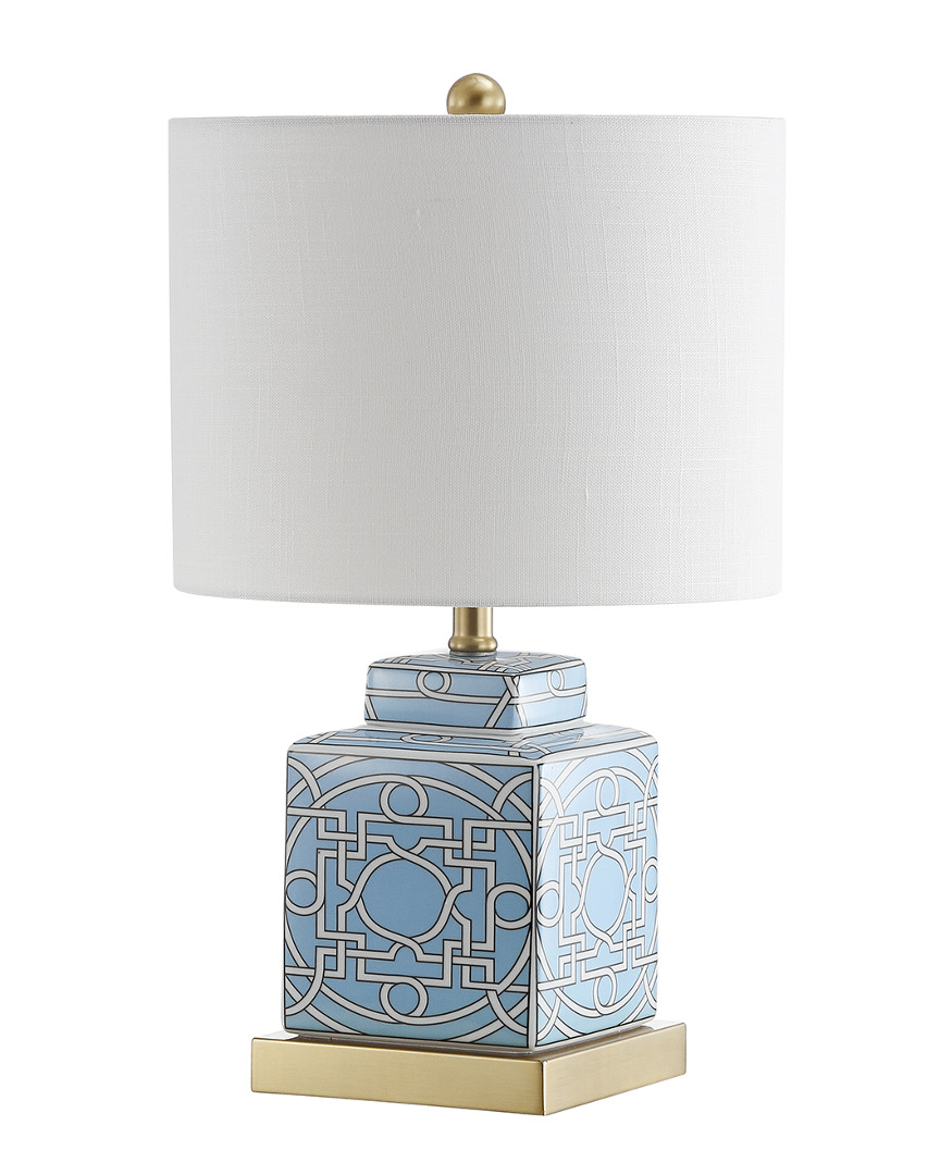 Jonathan Y Catherine 22" Ceramic,metal Ginger Jar Led Table Lamp
